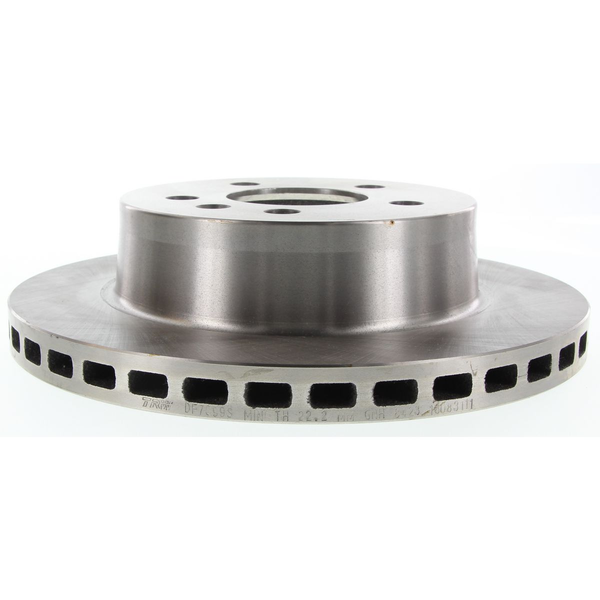 TRW Disc Brake Rotor Vented DF7099S