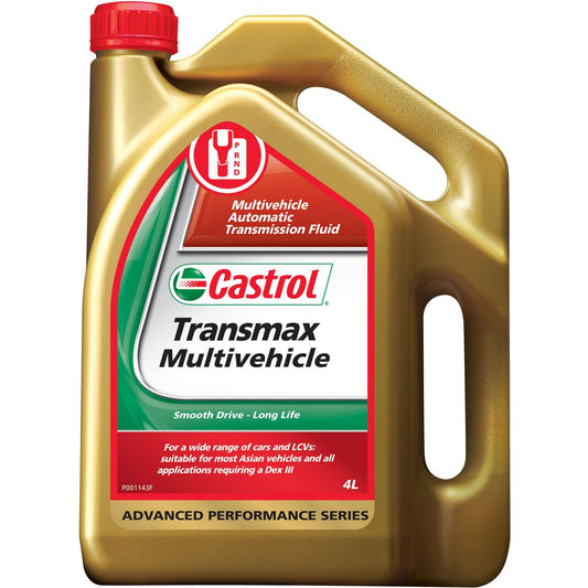 Castrol TRANSMAX ATF DEXRON-VI Mecron LV MultiVehicle Trans Fluid 4L 3371183