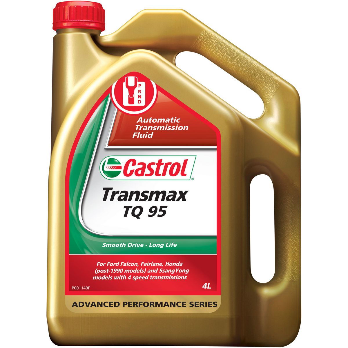 Castrol TRANSMAX TQ95 4-Speed Electronically Controlled Trans Fluid 4L 3371506
