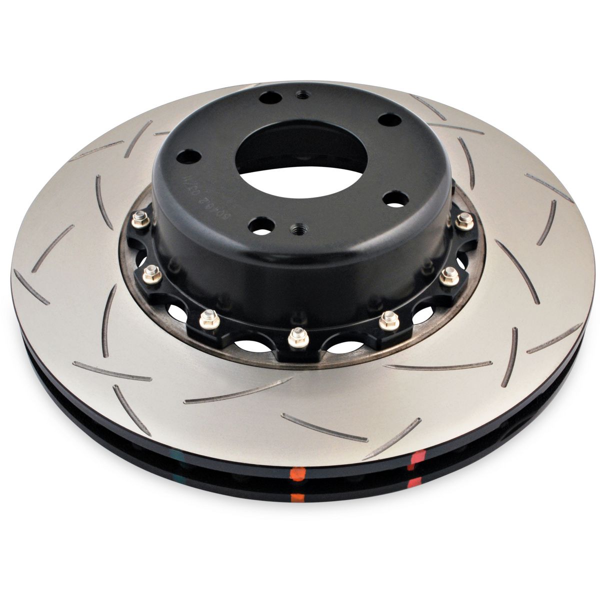 DBA T3 5000 Slotted 2Pc Brake Rotor Pair 328mm Front DBA5046BLKS