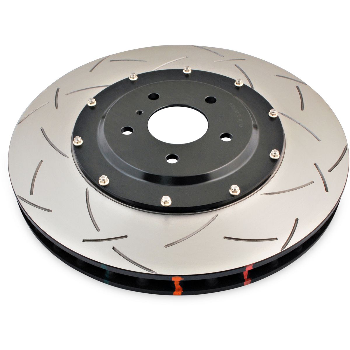 DBA T3 5000 Slotted 2Pc Brake Rotor Pair 380mm Front DBA52320BLKS