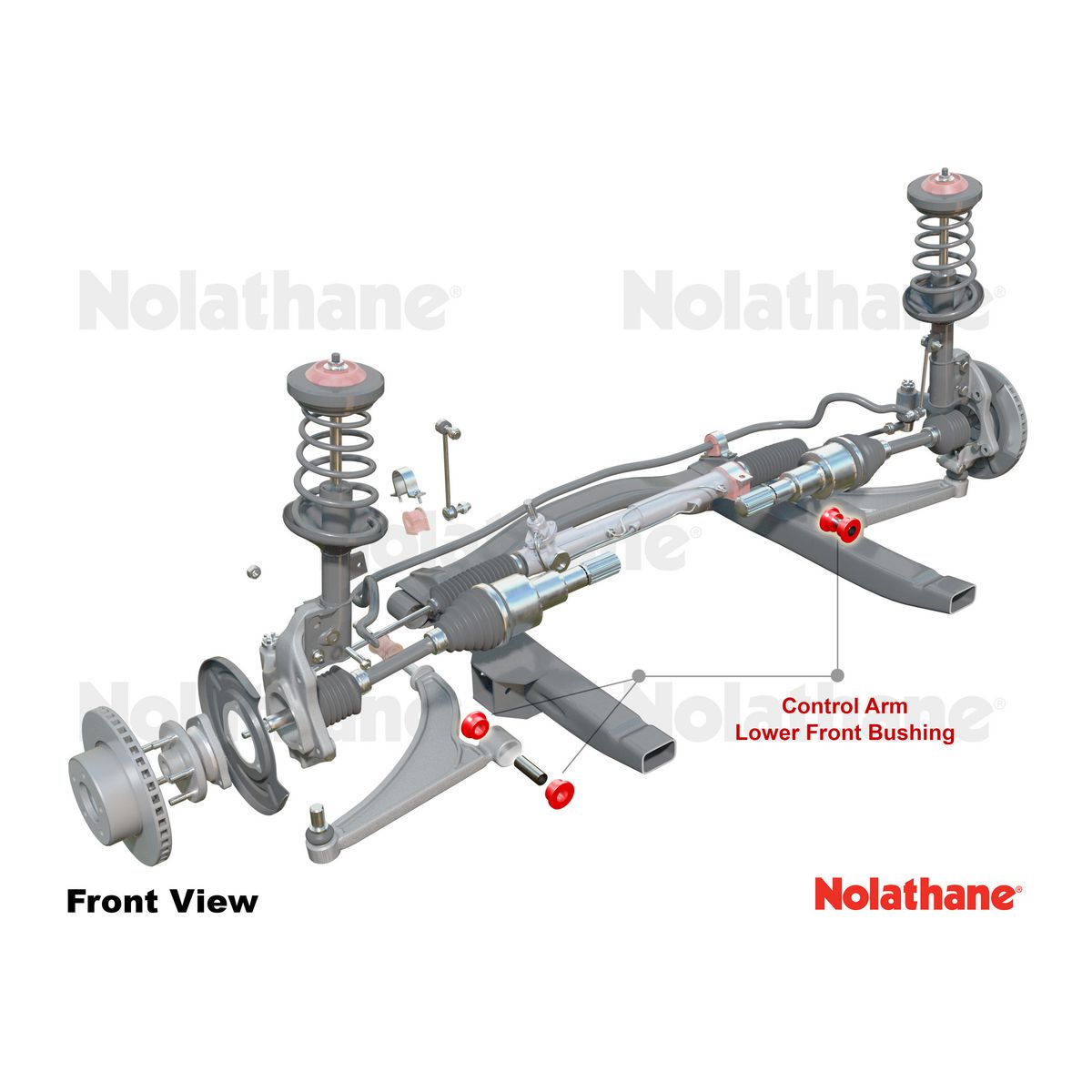 Nolathane Control Arm Bush Kit 45674