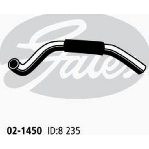 Gates Radiator Hose 02-1450