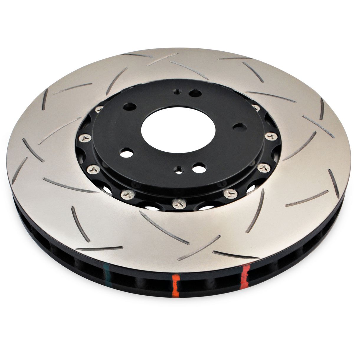 DBA T3 5000 Slotted 2Pc Brake Rotor Single 320mm Front DBA52218BLKS