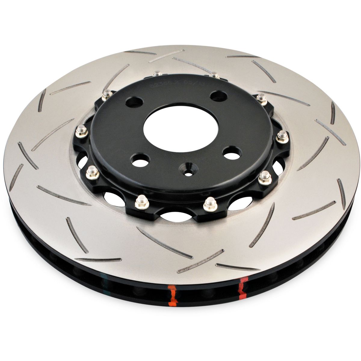 DBA T3 5000 Slotted 2Pc Brake Rotor Pair 288mm Rear DBA52355BLKS