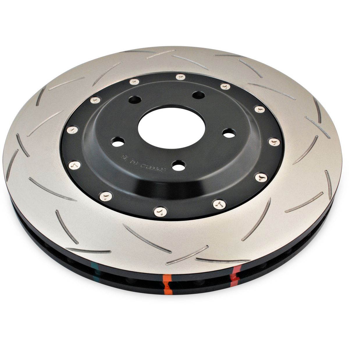 DBA T3 5000 Slotted 2Pc Brake Rotor Single 355mm Front DBA52992BLKS