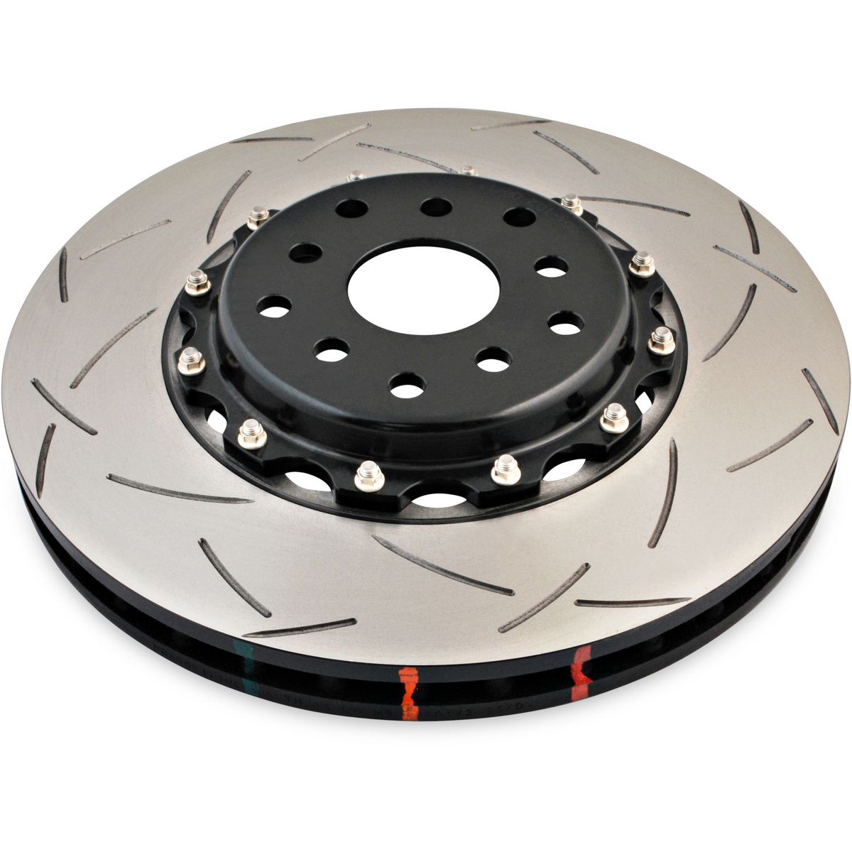 DBA T3 5000 Slotted 2Pc Brake Rotor Pair 326mm Front DBA5654BLKS-10