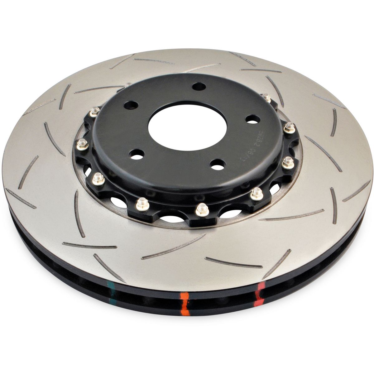 DBA T3 5000 Slotted 2Pc Brake Rotor Single 324mm Front DBA5928BLKS