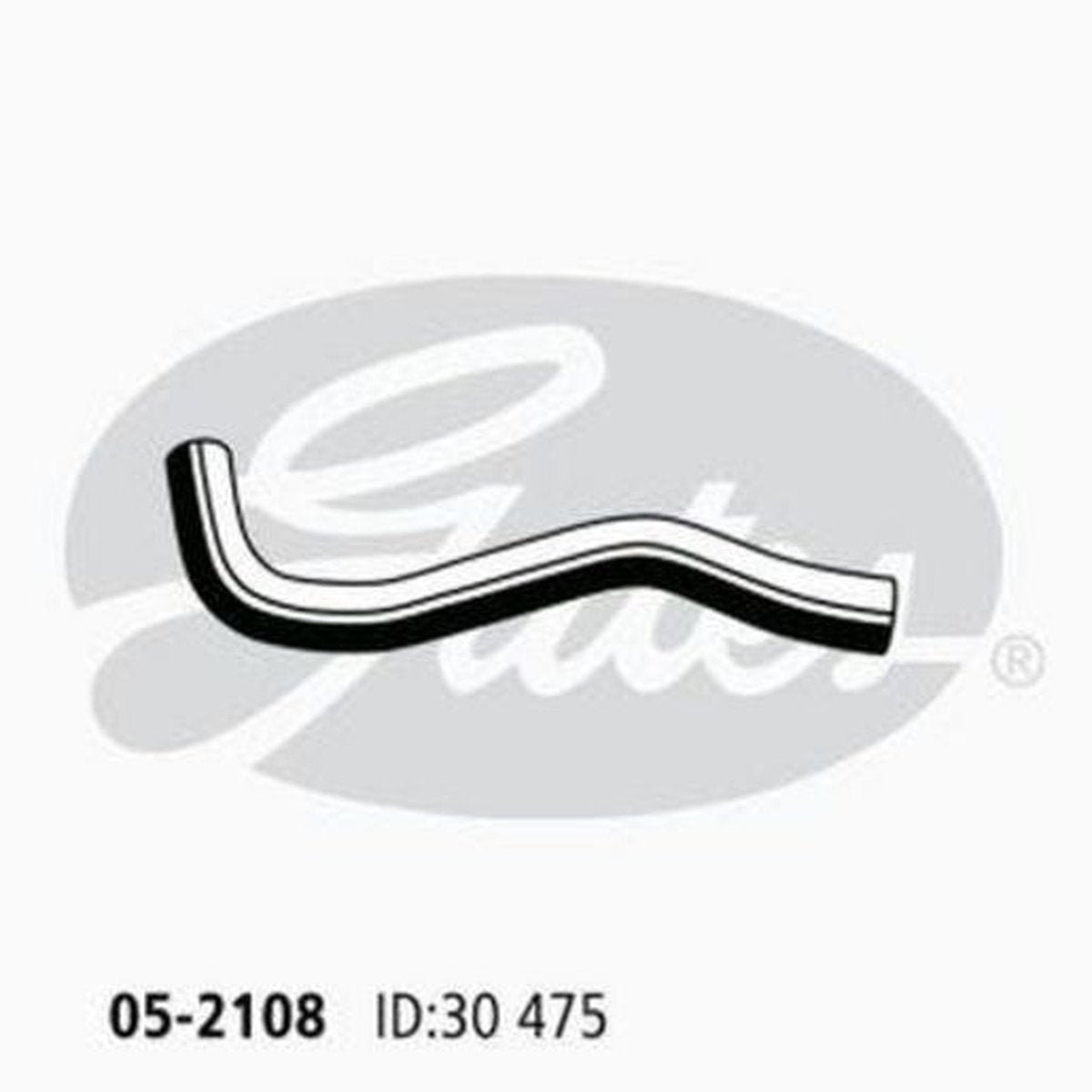 Gates Radiator Hose 05-2108