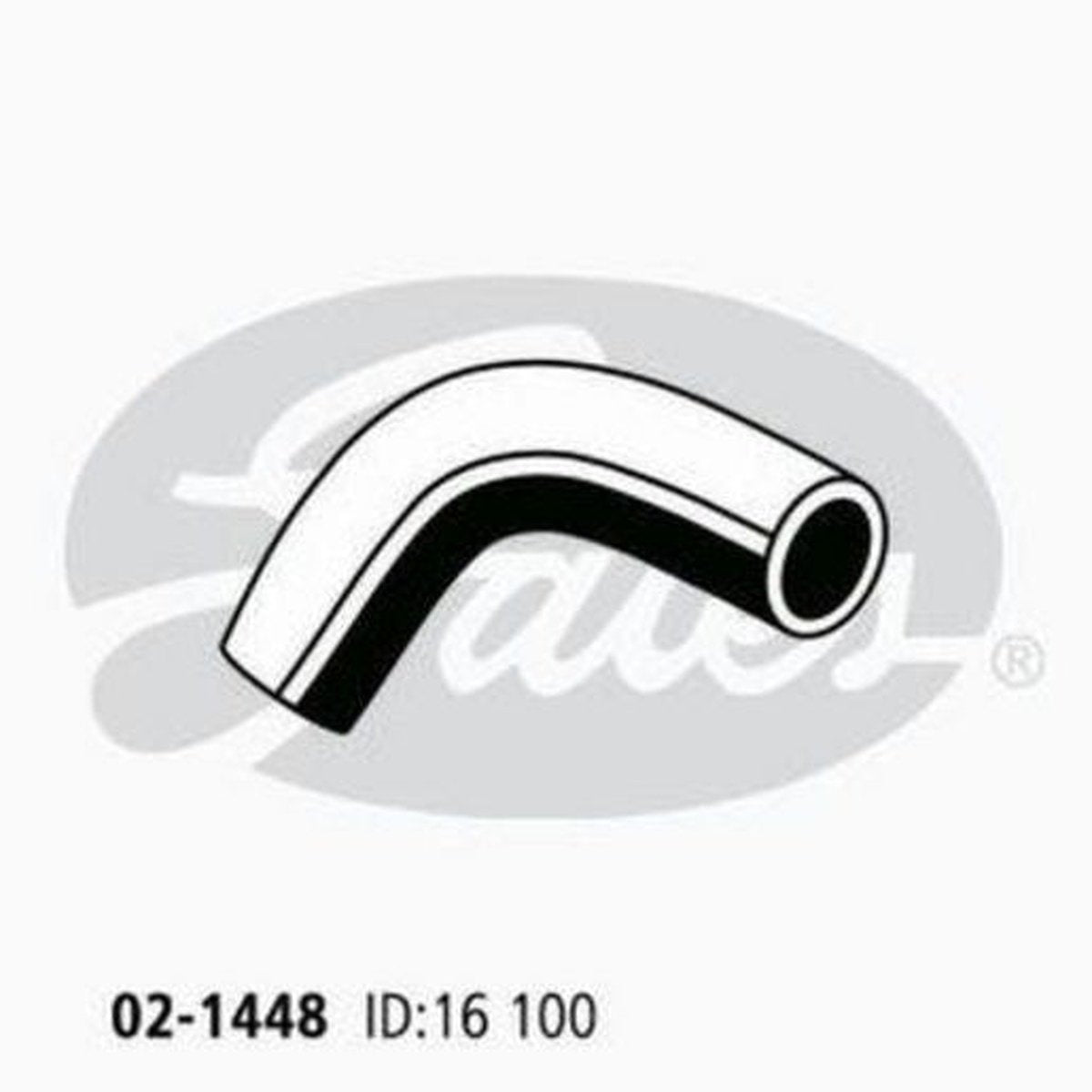 Gates Radiator Hose 02-1448