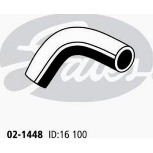 Gates Radiator Hose 02-1448