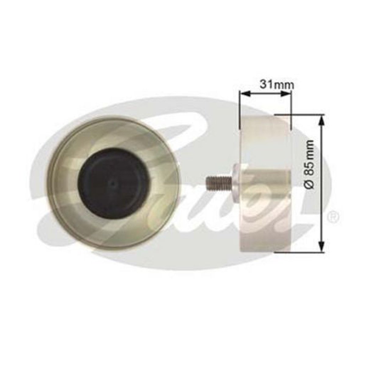 Gates Engine Idler Pulley 36374