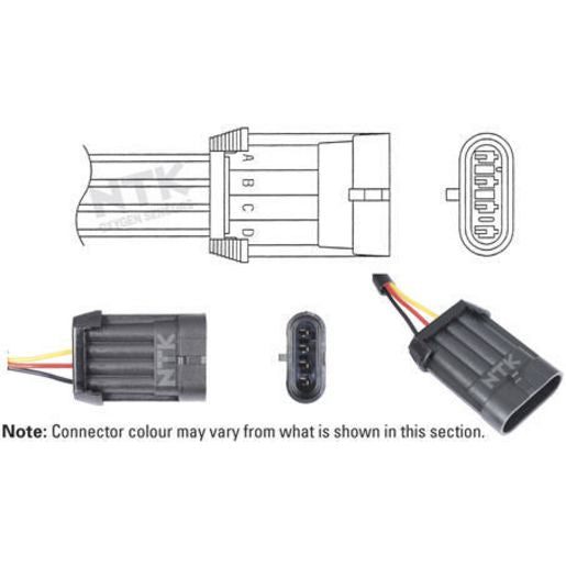NTK Oxygen Lambda Sensor OTA7H-3C1