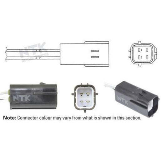 NTK Oxygen Sensor 4 Wire 480Mm Cable OZA253-F4