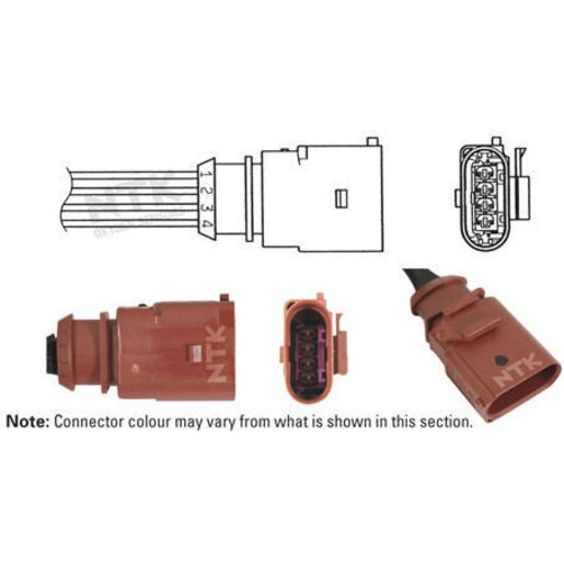 NTK Oxygen Lambda Sensor OZA629-V3