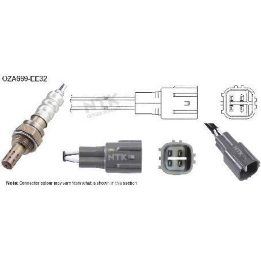 NTK Oxygen Sensor OZA669-EE32
