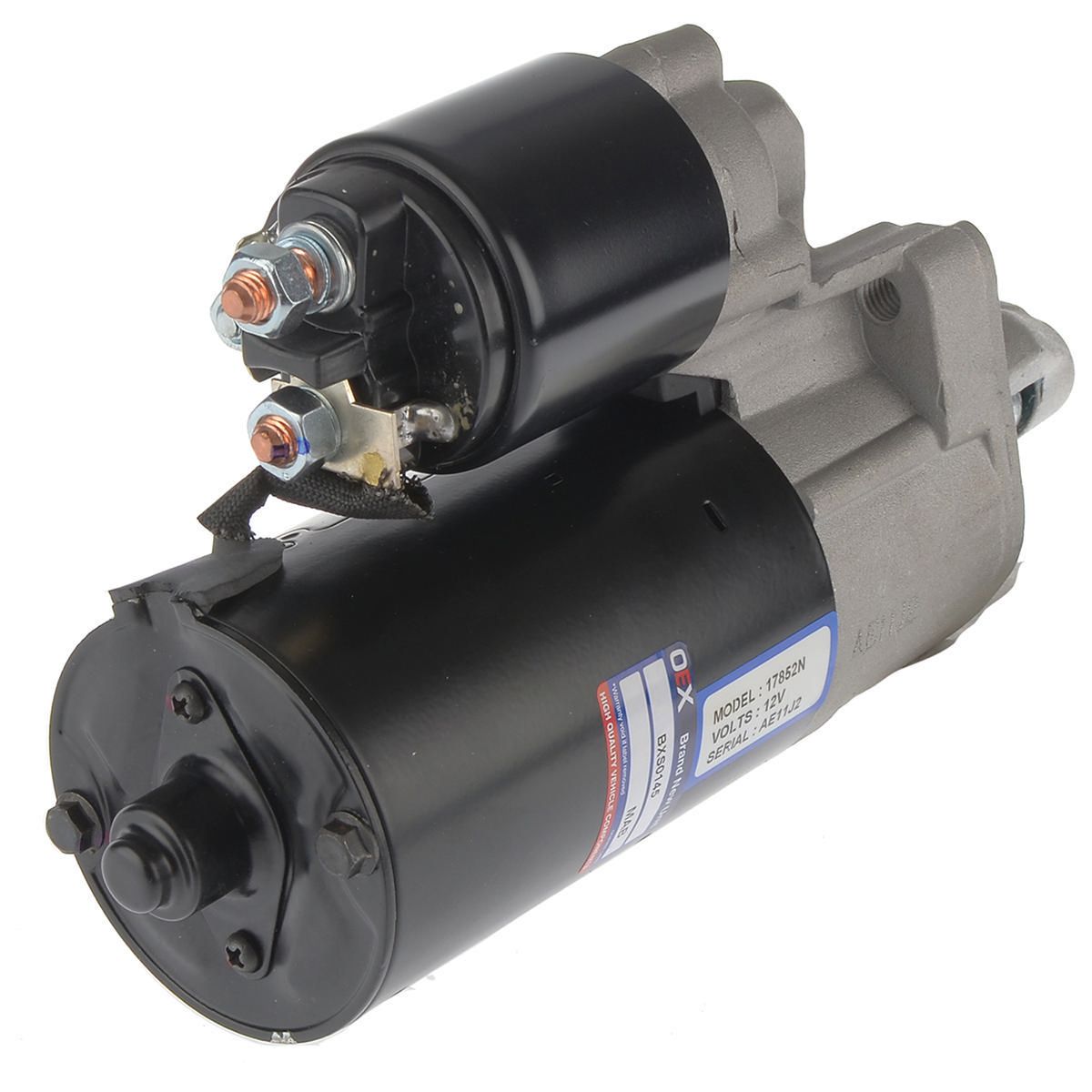 OEX Starter Motor 12V 10Th Cw Bosch Style BXS0145