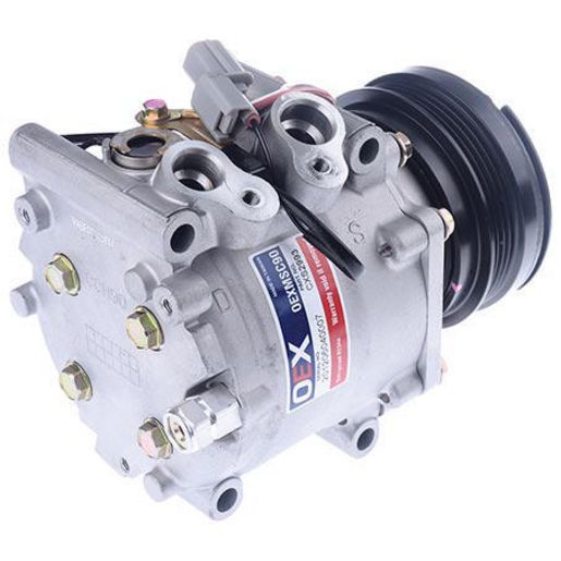 OEX Air Conditioning Compressor 12V Direct Mount Sanden Trs090 Style CXS2993