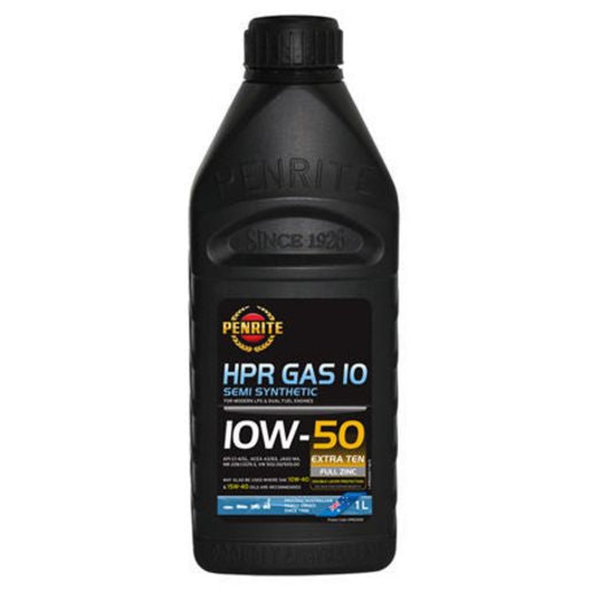 Penrite HPR Gas 10 10W-50 Synthetic Engine Oil 1L
