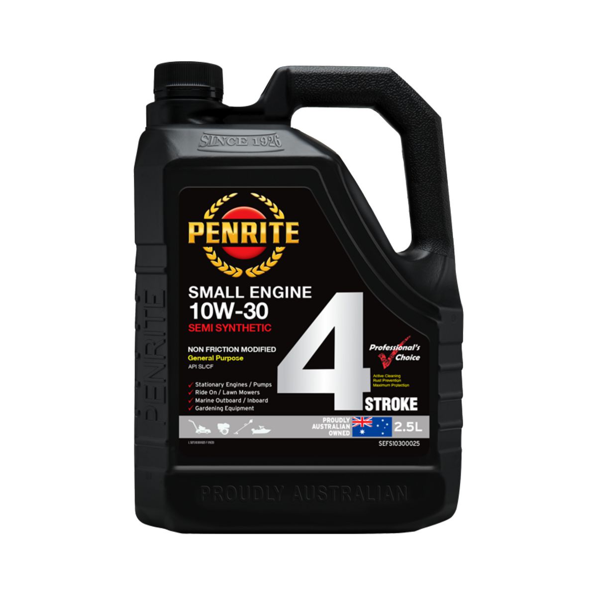 Penrite Small Engine 4 Stroke Oil 10W-30 2.5L