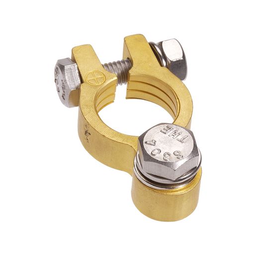 PROJECTA Forged Brass Battery Terminal Positive BT642-P1