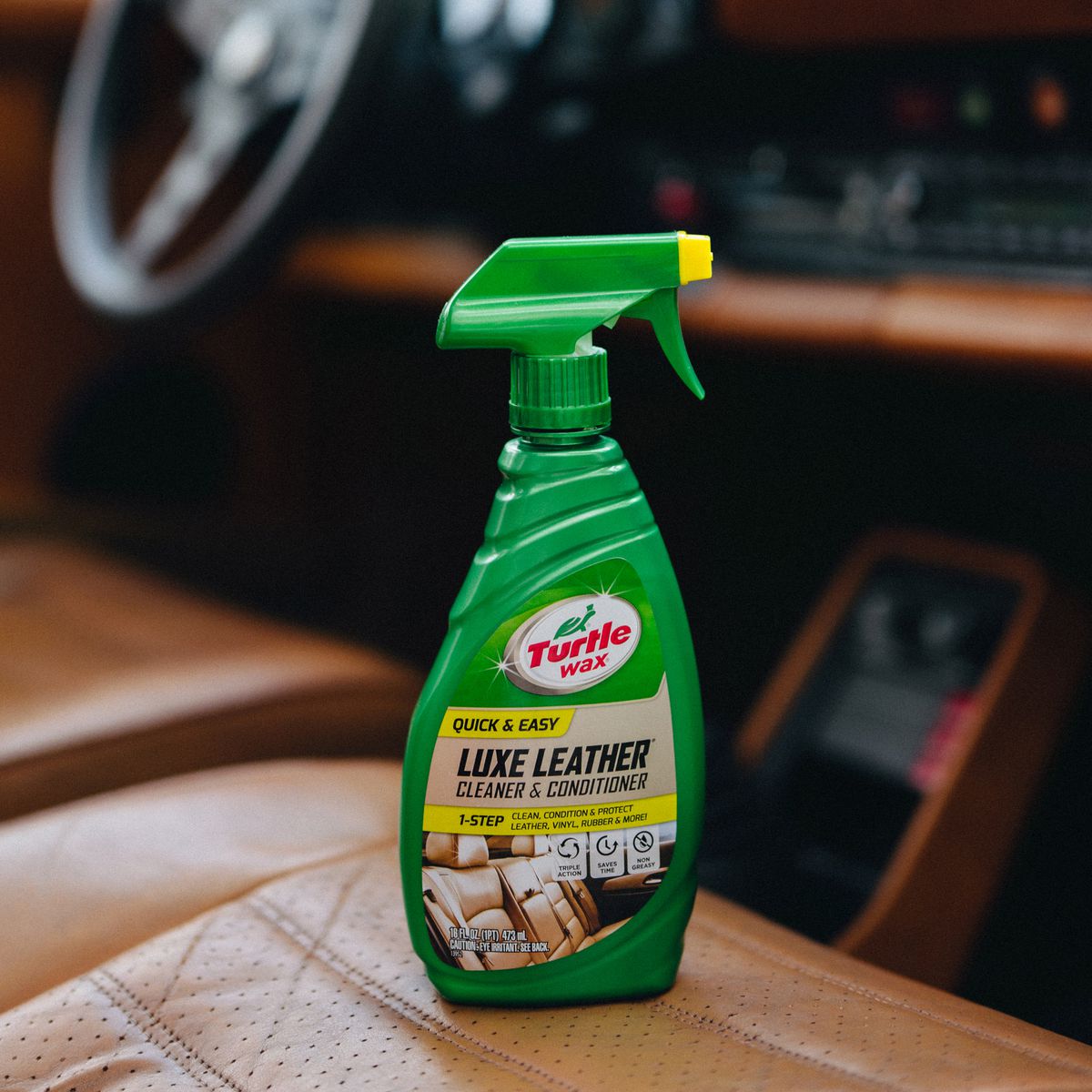 Turtle Wax Leather Cleaner & Conditioner 473ml