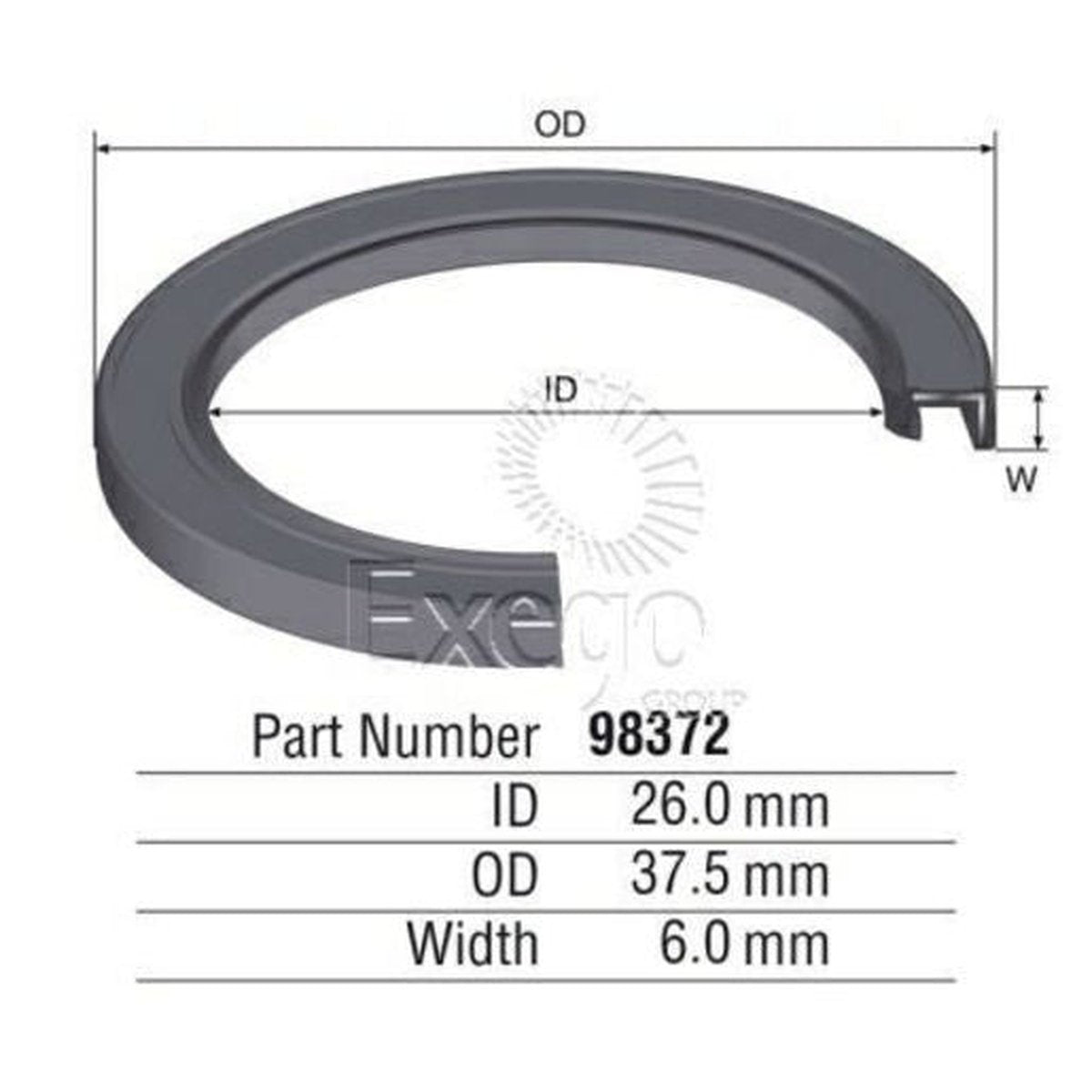 Kelpro Oil Seal 98372