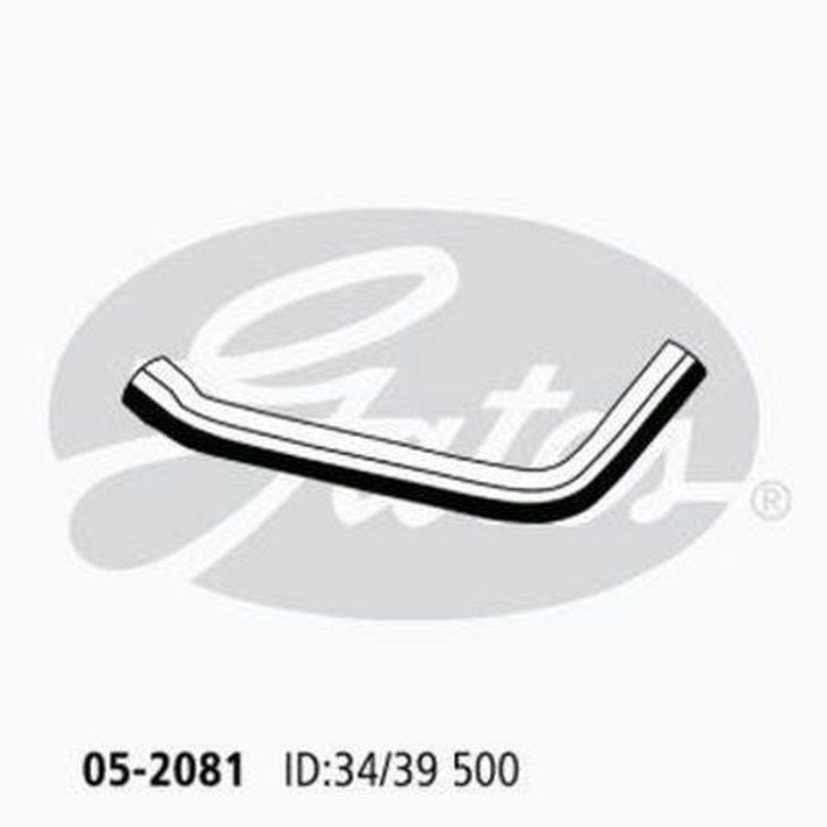Gates Radiator Hose 05-2081