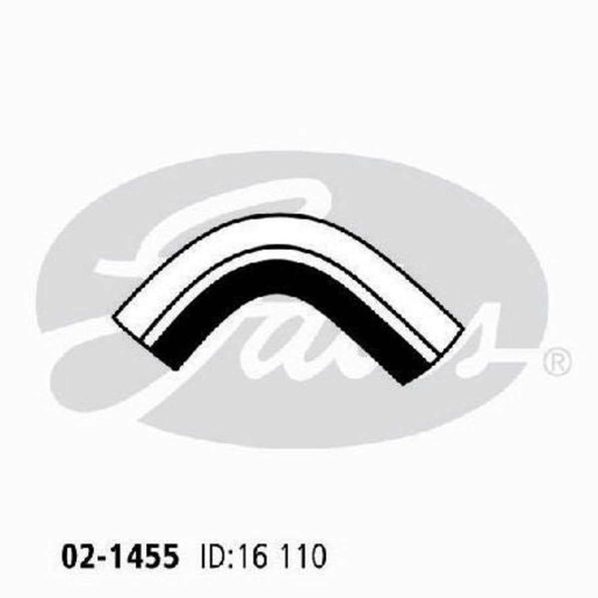 Gates Radiator Hose 02-1455