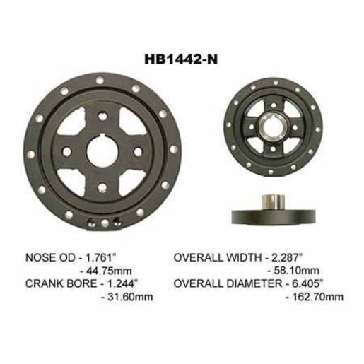 Powerbond OEM Replacement Harmonic Balancer HB1442N