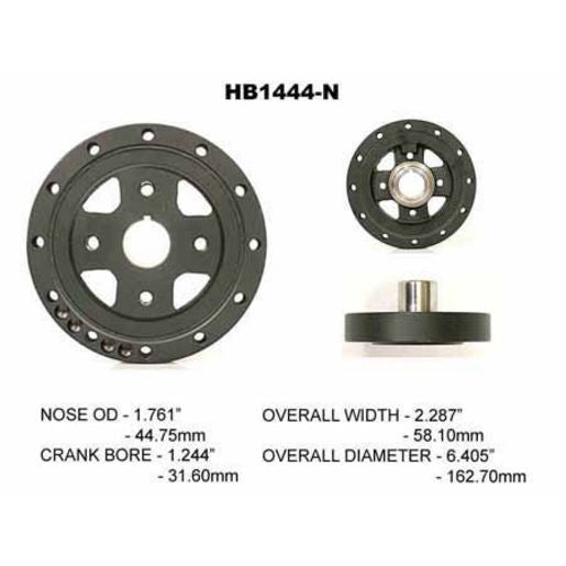 Powerbond OEM Replacement Harmonic Balancer HB1444N