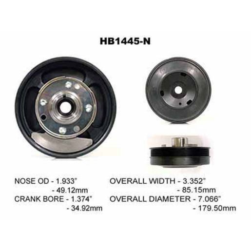 Powerbond OEM Replacement Harmonic Balancer HB1445N