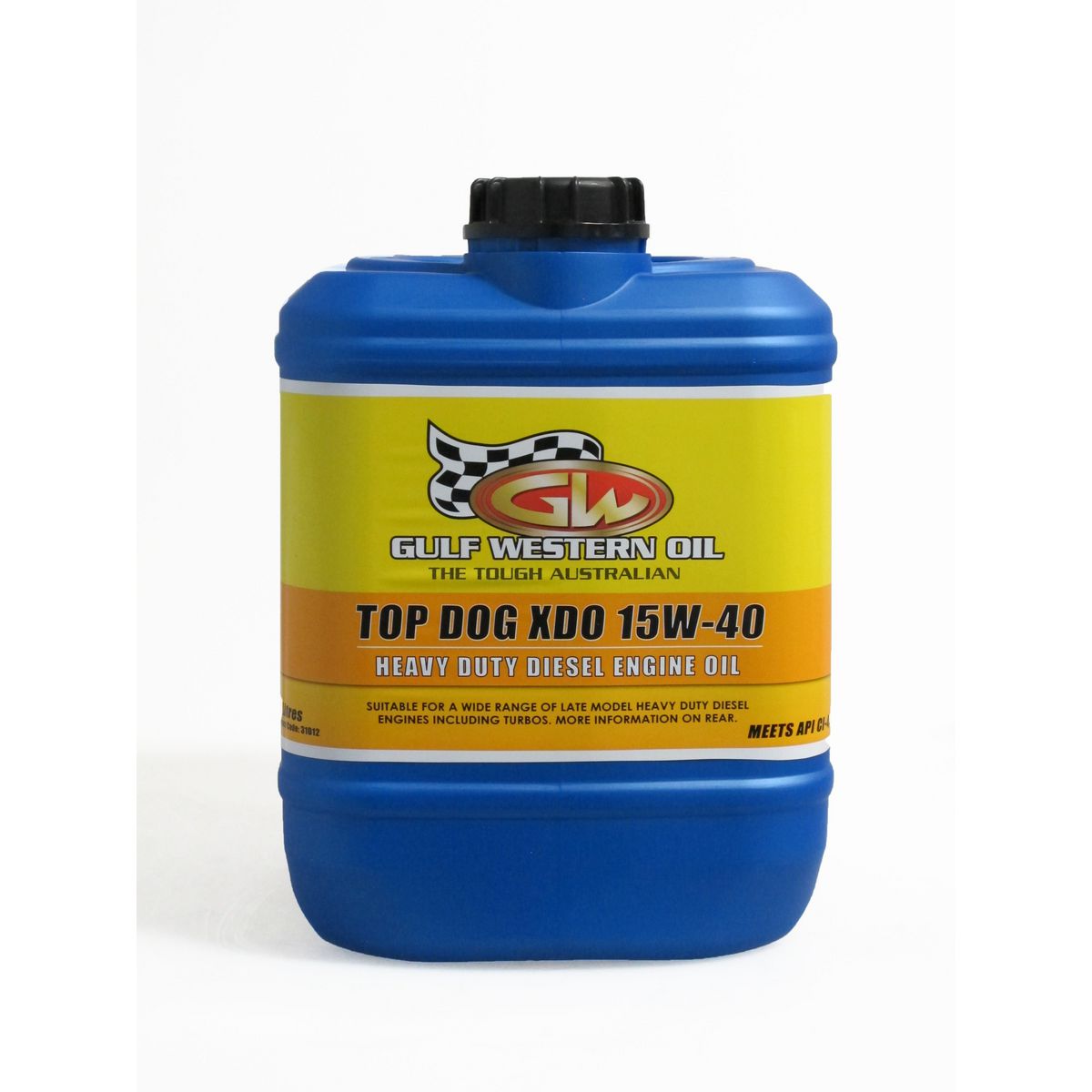 Gulf Western Top Dog XDO 15W-40 Engine Oil 10L 31012