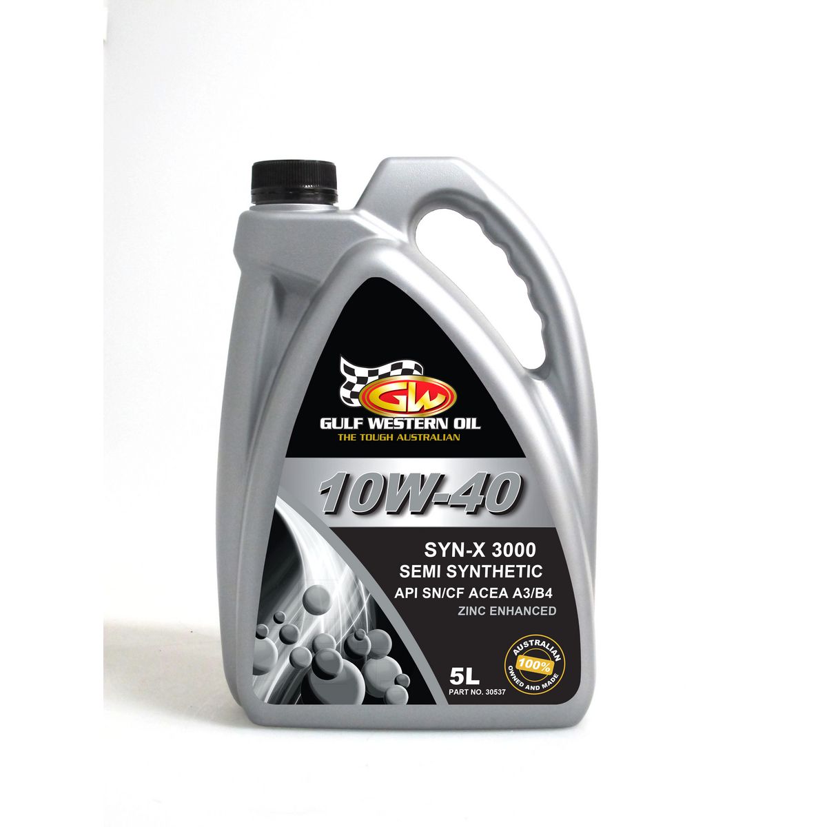 Gulf Western Synthetic X 3000 Synthetic 10W-40 Engine Oil 5L 30537