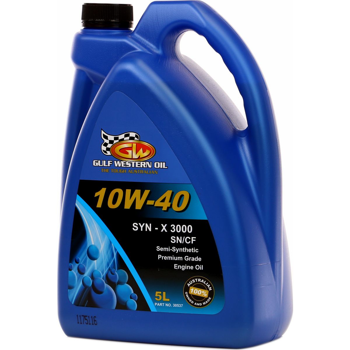 Gulf Western Synthetic X 3000 Synthetic 10W-40 Engine Oil 5L 30537