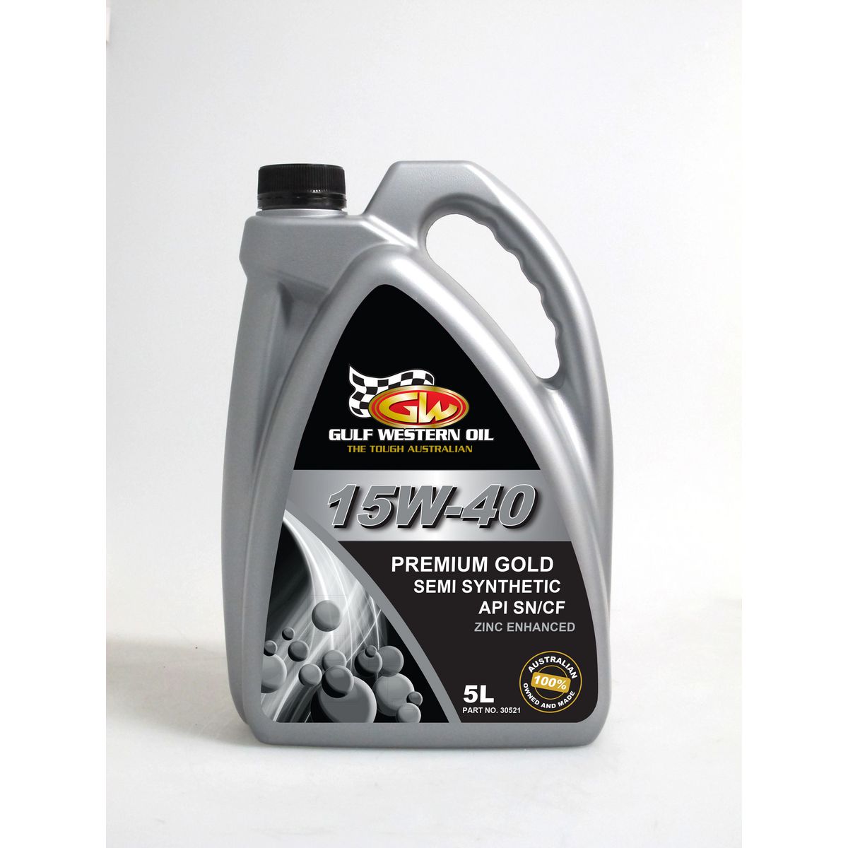 Gulf Western Premium Gold Engine Oil 15W-40 5L 30521