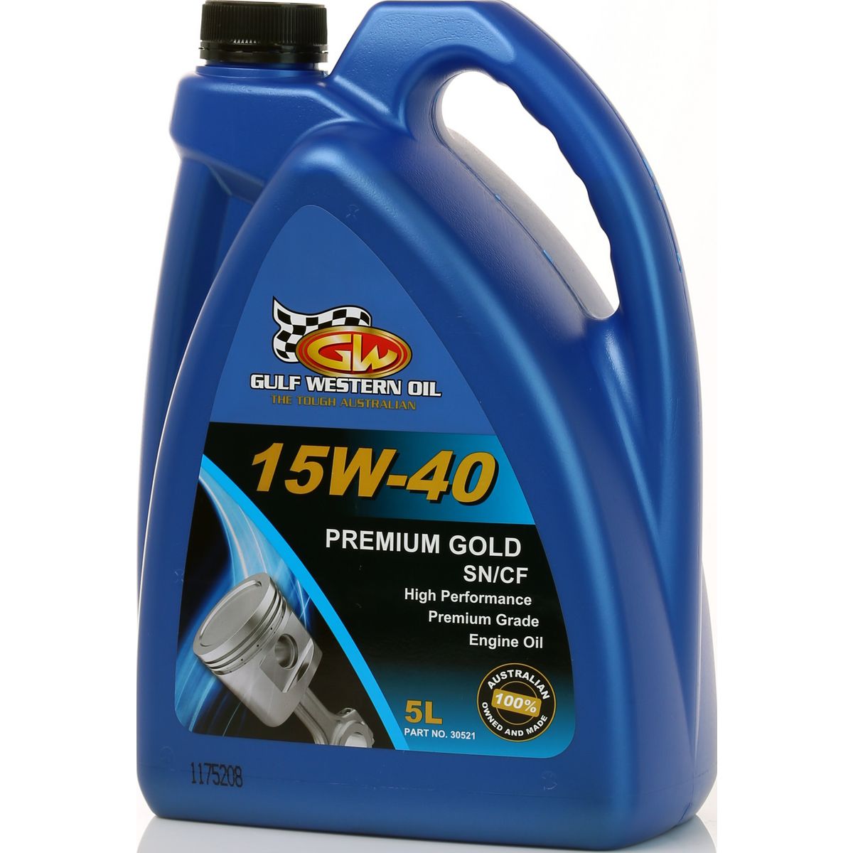 Gulf Western Premium Gold Engine Oil 15W-40 5L 30521