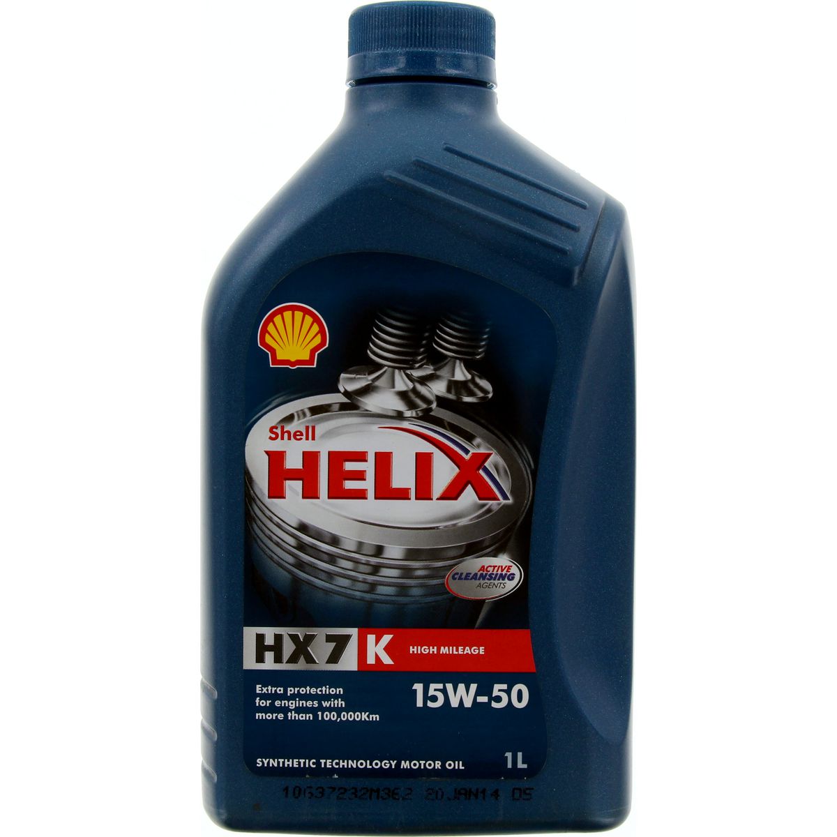 Shell Helix High Mileage Engine Oil 15W50 1L