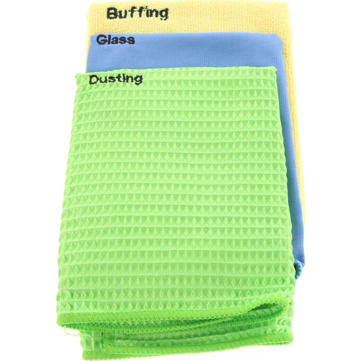 Eclipse Assorted Detailing Cloths 3Pk RDC3PKE
