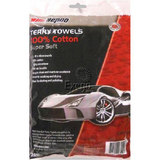Eclipse Terry Towelling Wipes 2Pk RTTC2-1