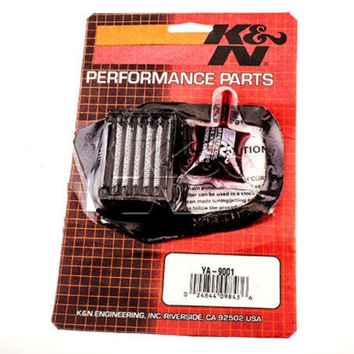 K&N Motorcycle Air Filter YA-9001