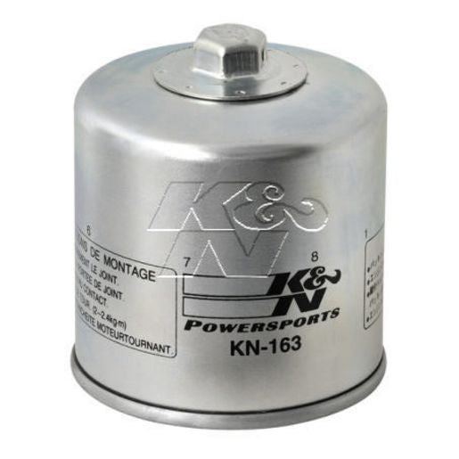 K&N Motorcycle Oil Filter Fits BMW K-Series and R1100 - KN-163