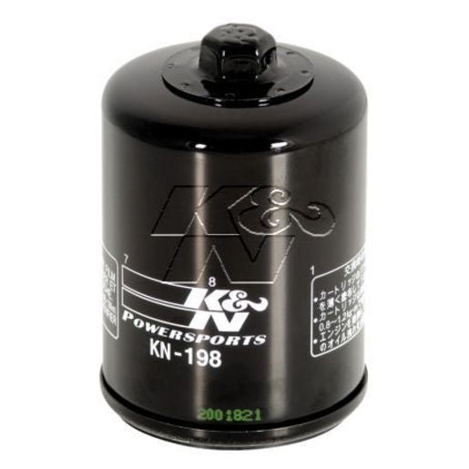 K&N Motorcycle Oil Filter Fits Polaris - KN-198