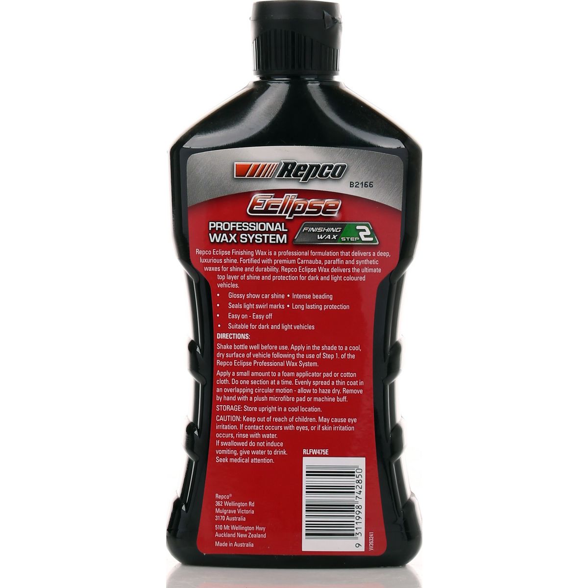 Eclipse Finishing Wax 475Ml RLFW475E