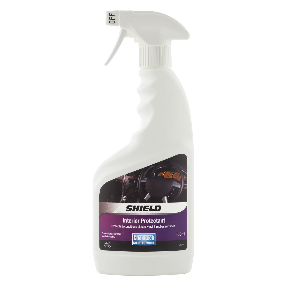 Chemtech Shield Interior Protectant 500mL SPV-500M