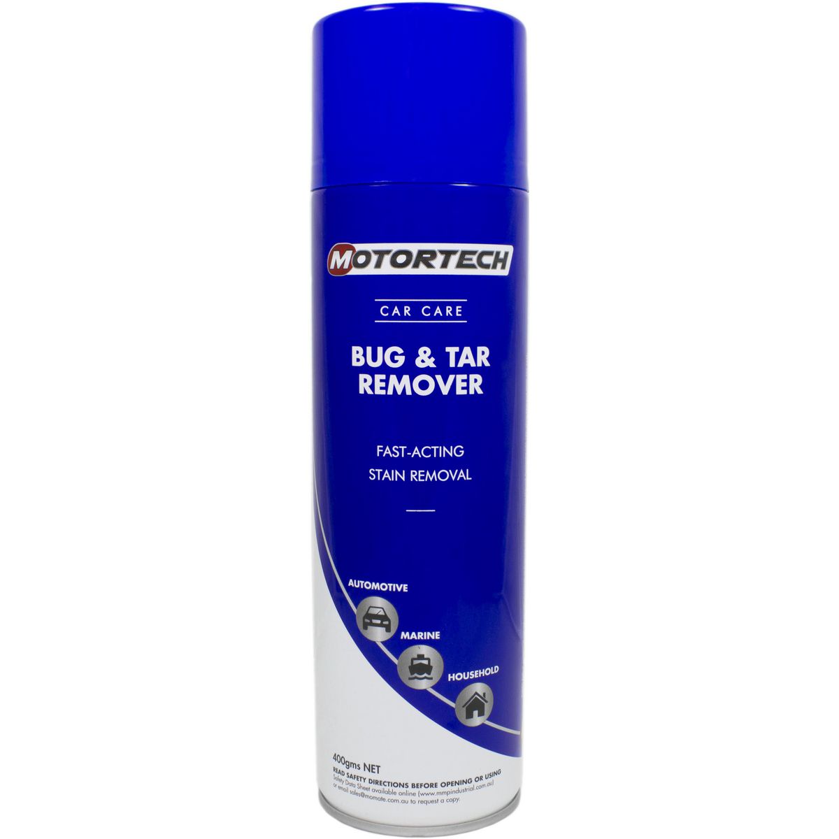 Motortech Bug & Tar Remover Aerosol Spray 400g MT140
