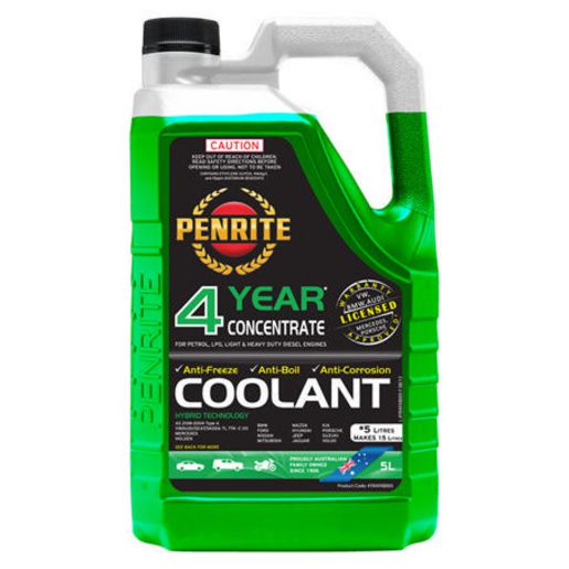 Penrite 4 Year Anti Freeze Anti Boil Coolant Concentrate 5Ltr 4YRAFAB005