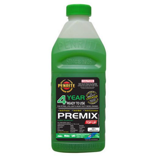 Penrite 4 Year Anti Freeze Anti Boil Coolant Premix 1Ltr 4YRAFABPMX001