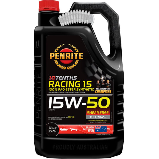 Penrite 10 Tenths Racing 15W-50 Engine Oil 5L