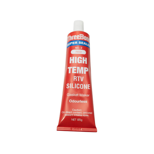 ThreeBond High Temp RTV Silicone Liquid Gasket Red 85g SS2-85BP